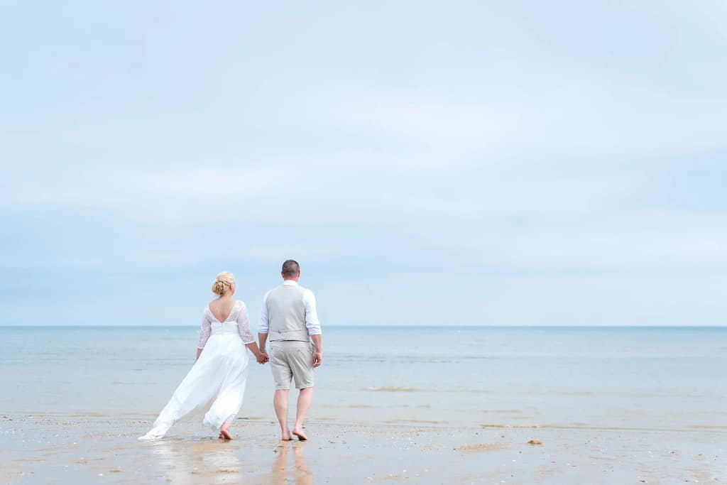 Joli mariage au bord de mer en Vendée